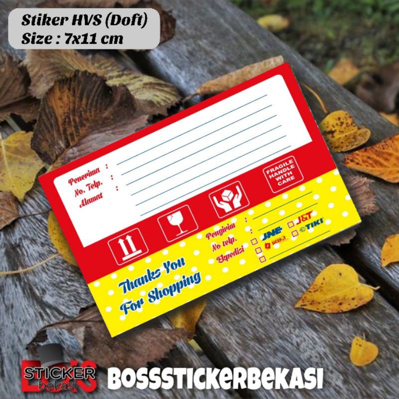 

STIKER PENGIRIMAN/STIKER LABEL PENGIRIMAN OLSHOP/STIKER PENGIRIMAN OLSHOP MURAH- FRAGILE KUNING