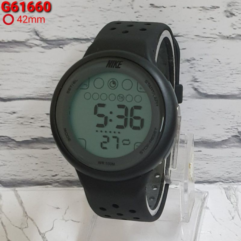 jam tangan pria wanita nike tali karet