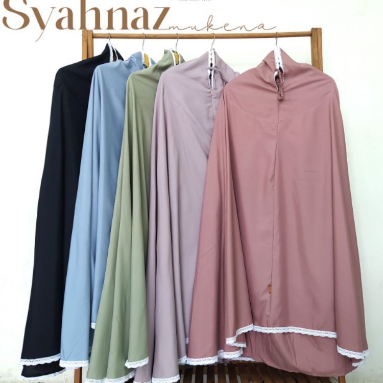 MUKENA DEWASA TELEKUNG  2 IN 1 SYAHNAZ MUKENA  ELTU.ID BY ELZATTA BAHAN POLLYCOTTON
