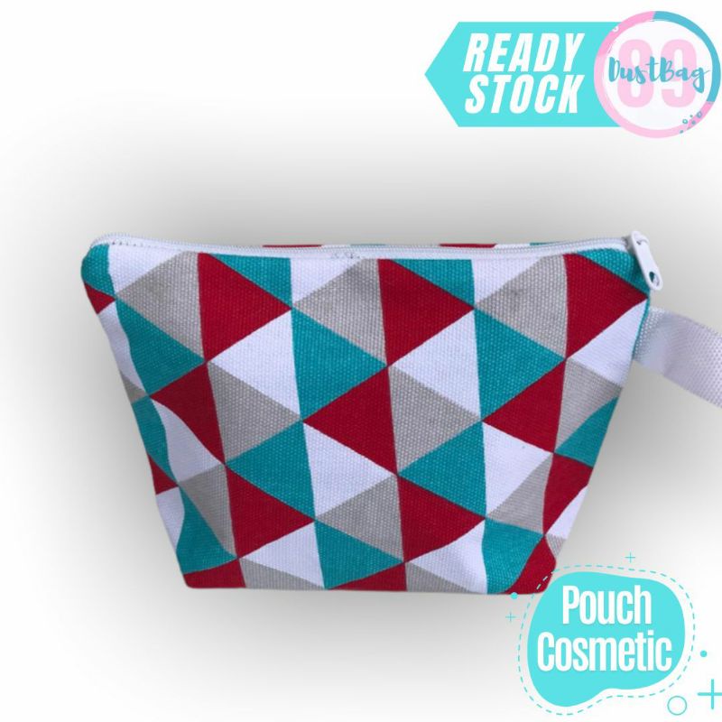 READY STOK!! Pouch Kosmetik Kekinian | DKA 20×14