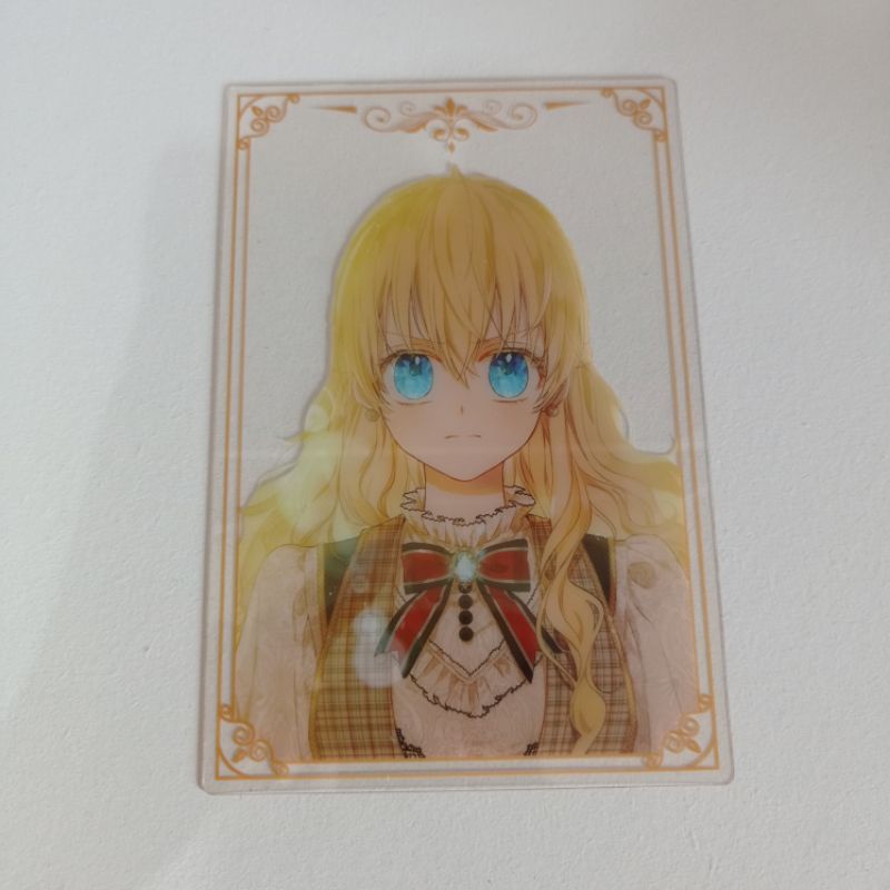 athanasia who made me a princess clear postcard mohon baca deskripsi