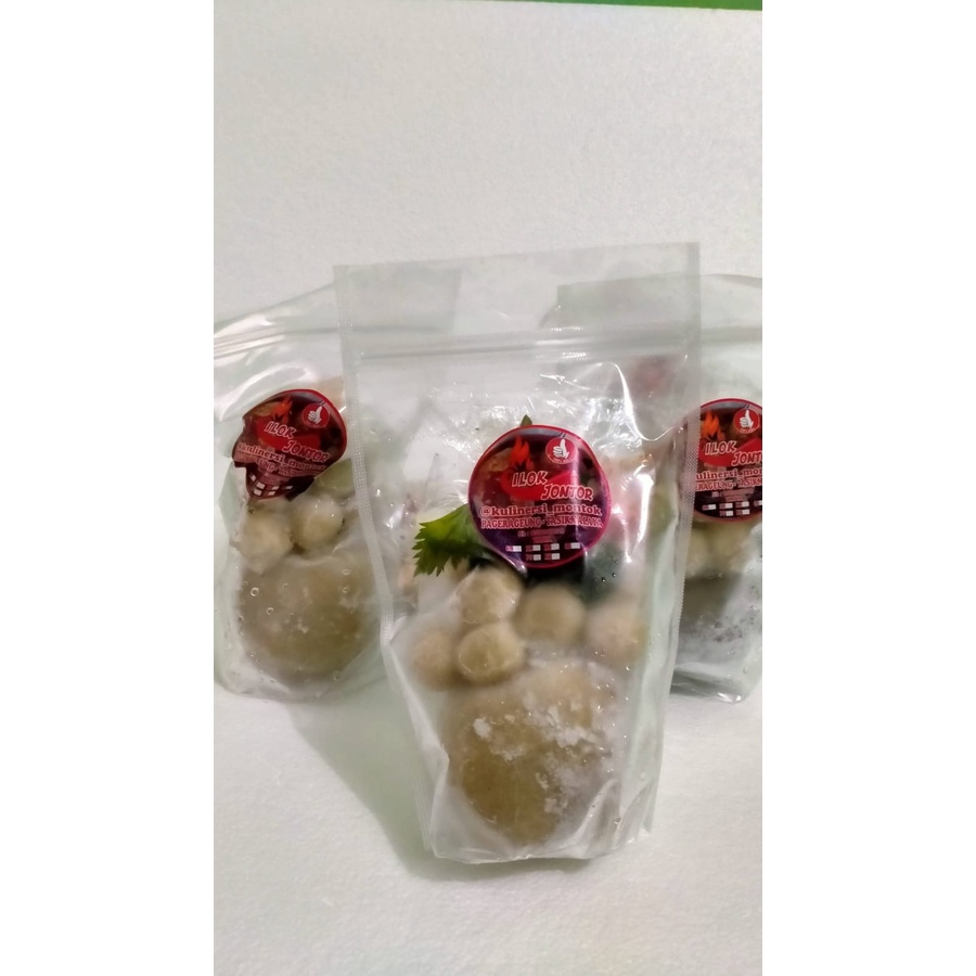 

Cilok jontor / cilok kuah pedas