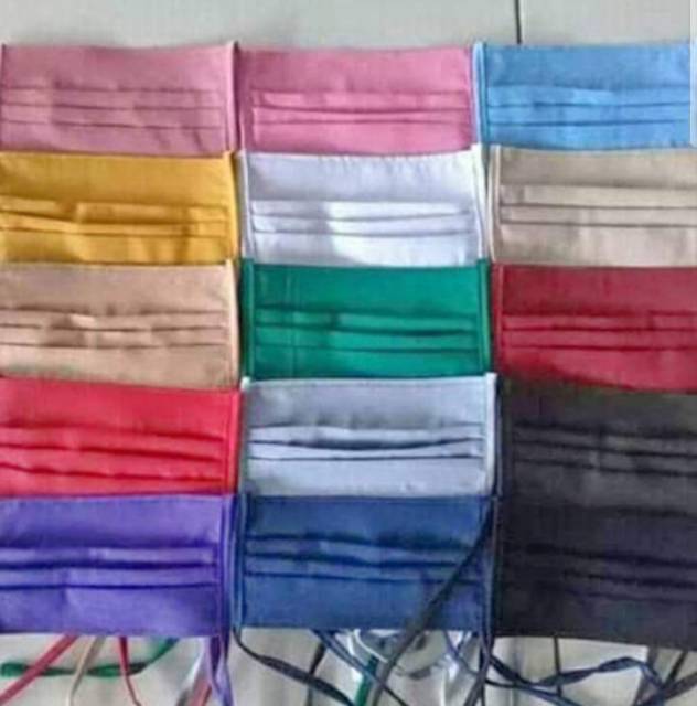 MURAH !! MASKER POLOS HIJAB NYAMAN