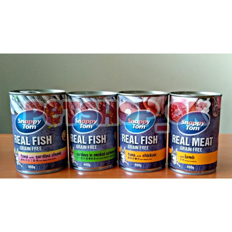 Snappy Tom 400gr WetFood Makanan Kucing