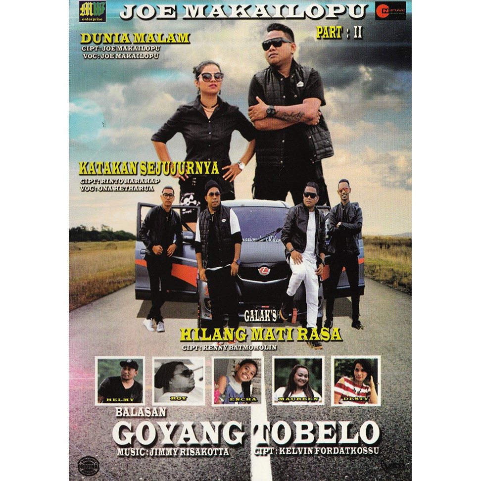 VCD ORIGINAL POP AMBON - JOE  MAKALEPU PART 2 - BALASAN GOYANG TOBELO