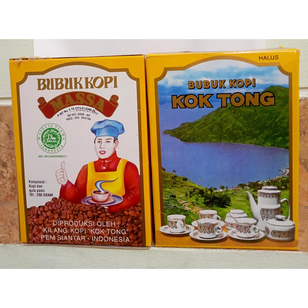 

Kok Tong Kopi Bubuk Halus Siantar 200 gram