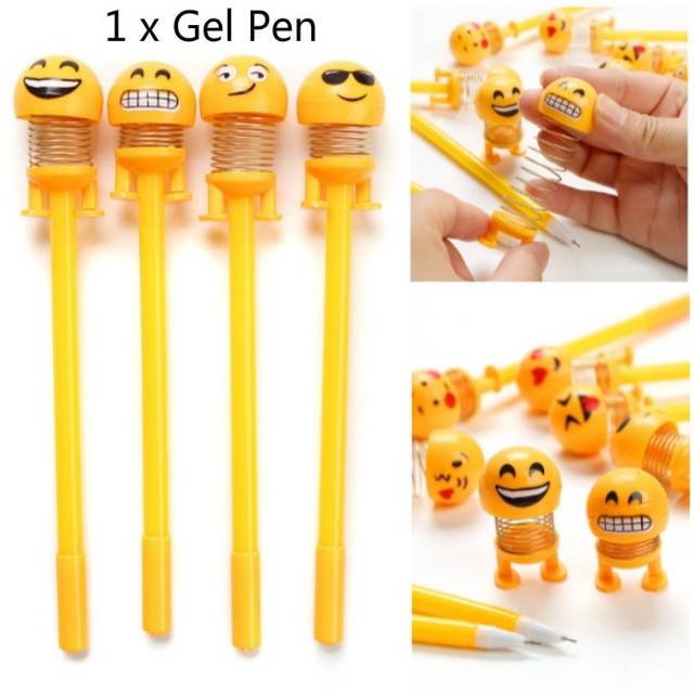 

Pulpen Gel Mantul Emoji