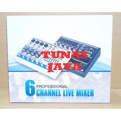 Mixer Audio 6 Channel ROXTONE V 6 live