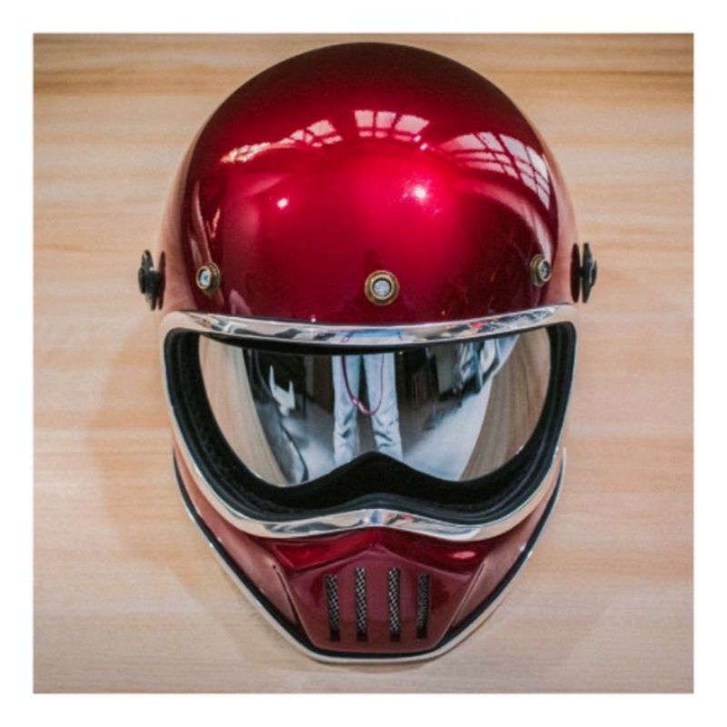 Visor Retro Cakil HBC ll Kaca Helm cakil HBC SILVER Kaca HBC inner Shield kaca Dalam