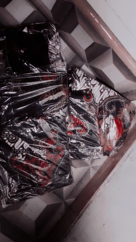 Batik Couple Keluarga Sania Ruffle Ori Ndoro Jowi Dnt Motif Kembang Langit