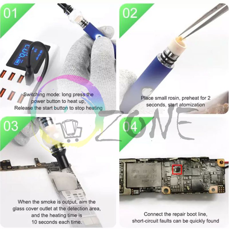 ROSIN DISPENSER SHORT CIRCUIT DETECTOR