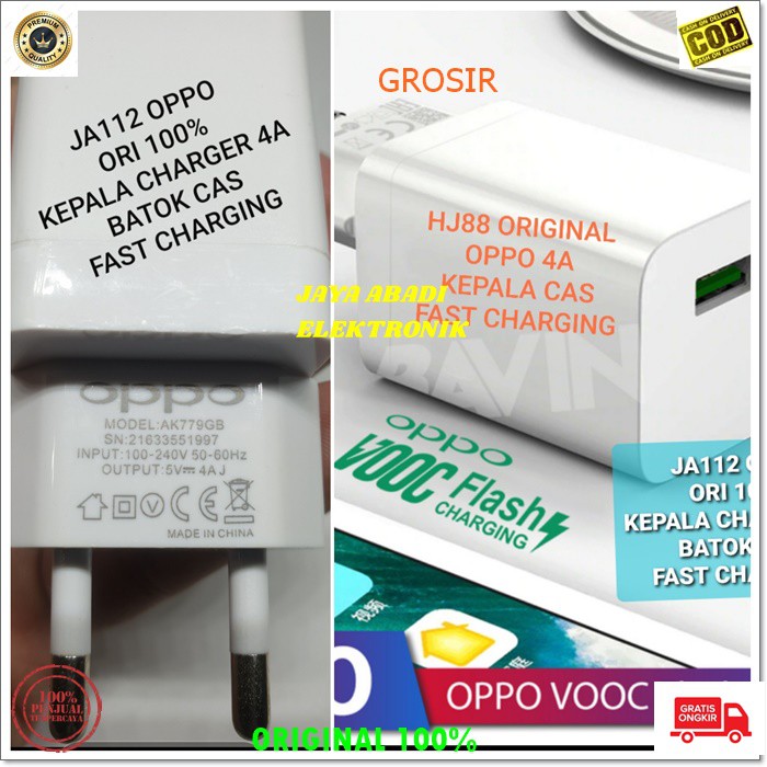 J112 OPPO 4A KEPALA BATOK SUPER FAST CHARGING CHARGE CHARGER TRAVEL ADAPTER ADAPTOR VOC TRAVEL CHARGER FLASH QUICK QUALCOM ADAPTER ADAPTIVE WATT W KABEL DATA ANDROIT UNIVERSAL DAN BISA UNTUK SEGALA MEREK HP USB HARGA TERJANGKAU DAN BARANG BERKUALITAS