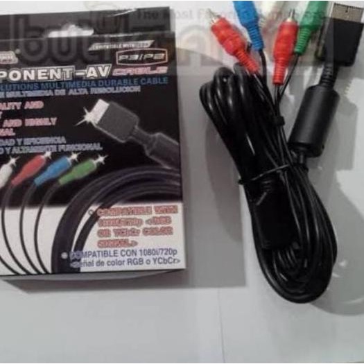➴ Kabel komponent ps2/ps3 5 colokan / kabel RCA komponen ♥