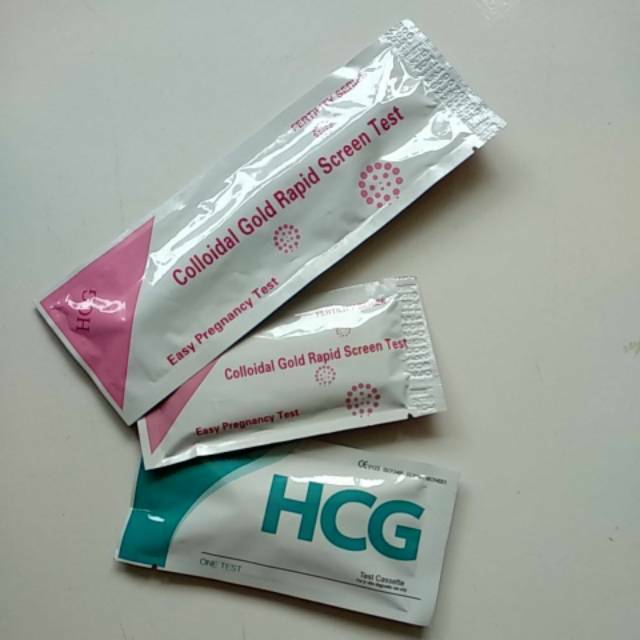 Testpack compact / Tes Kehamilan HCG Pregnancy Test / Testpack hamil compact HCG