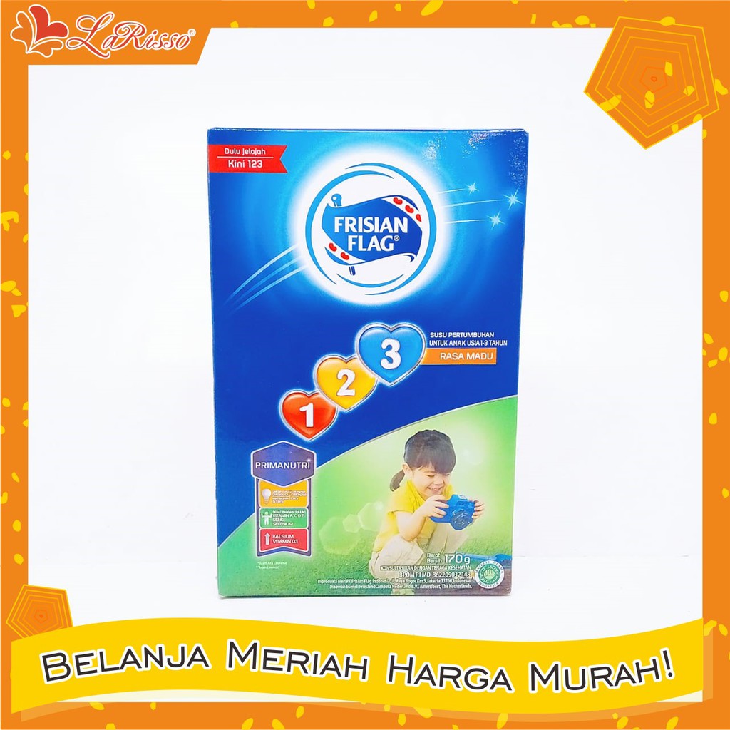 

SUSU FORMULA FRISIAN FLAG PRIMAGRO 1+ 150GR RASA MADU