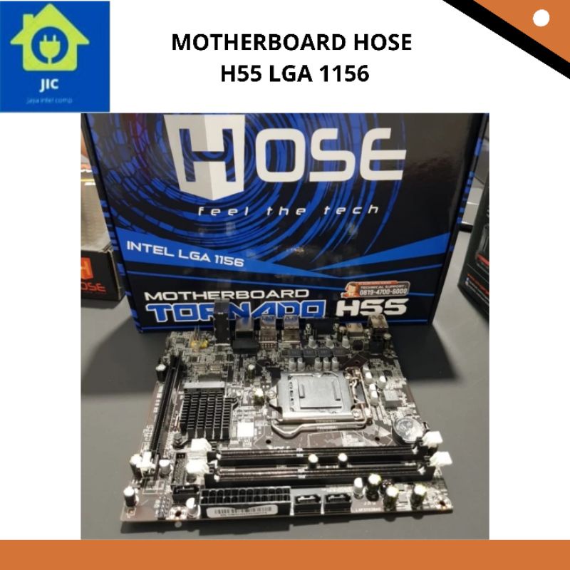MOTHERBOARD HOSE H55 LGA 1156