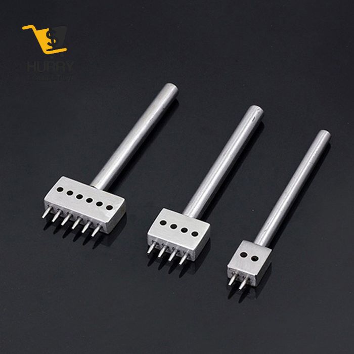 

Lacing Stitching hole punch 3pcs prong leather tools pelubang kulit FREE ONGKIR