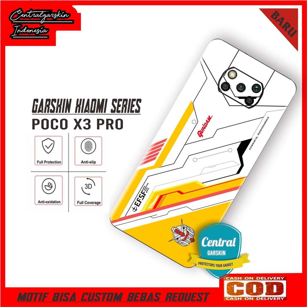 COD Garskin Poco X3 Nfc Poco X3 Pro Fullbody -  GUNDAM LIMITED 03