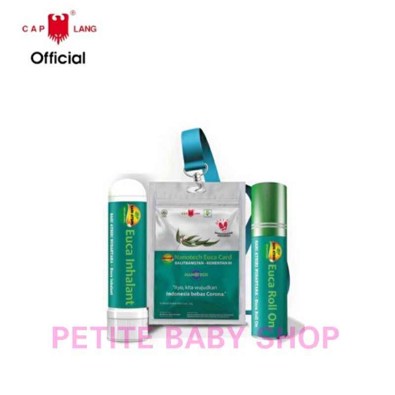 Cap Lang Euca Nanotech Card l Euca Roll On l Euca Inhalant