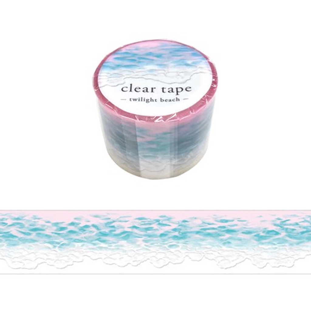 

Mind Wave Clear Tape Masking Tape - Twilight Beach