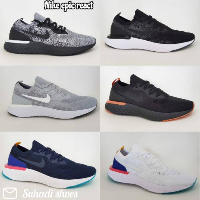 Harga sepatu nike clearance epic react flyknit original