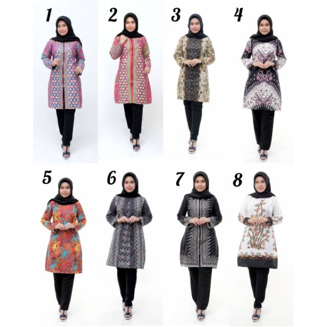 Atasan Tunik Atasan Batik Tunik Jumbo Tunik Terbaru Tunik Batik Tunik Murah Tunik Modern<br />cod Cod Cod