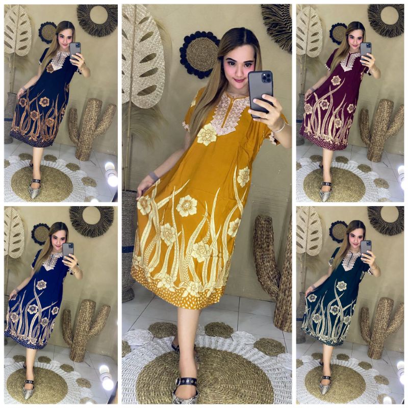 DASTER ARAB ZAHIRA MIDI | SLETING DEPAN BUSUI FRIENDLY | RAYON SUPER | RENDA MILO-DASTER BUNGA