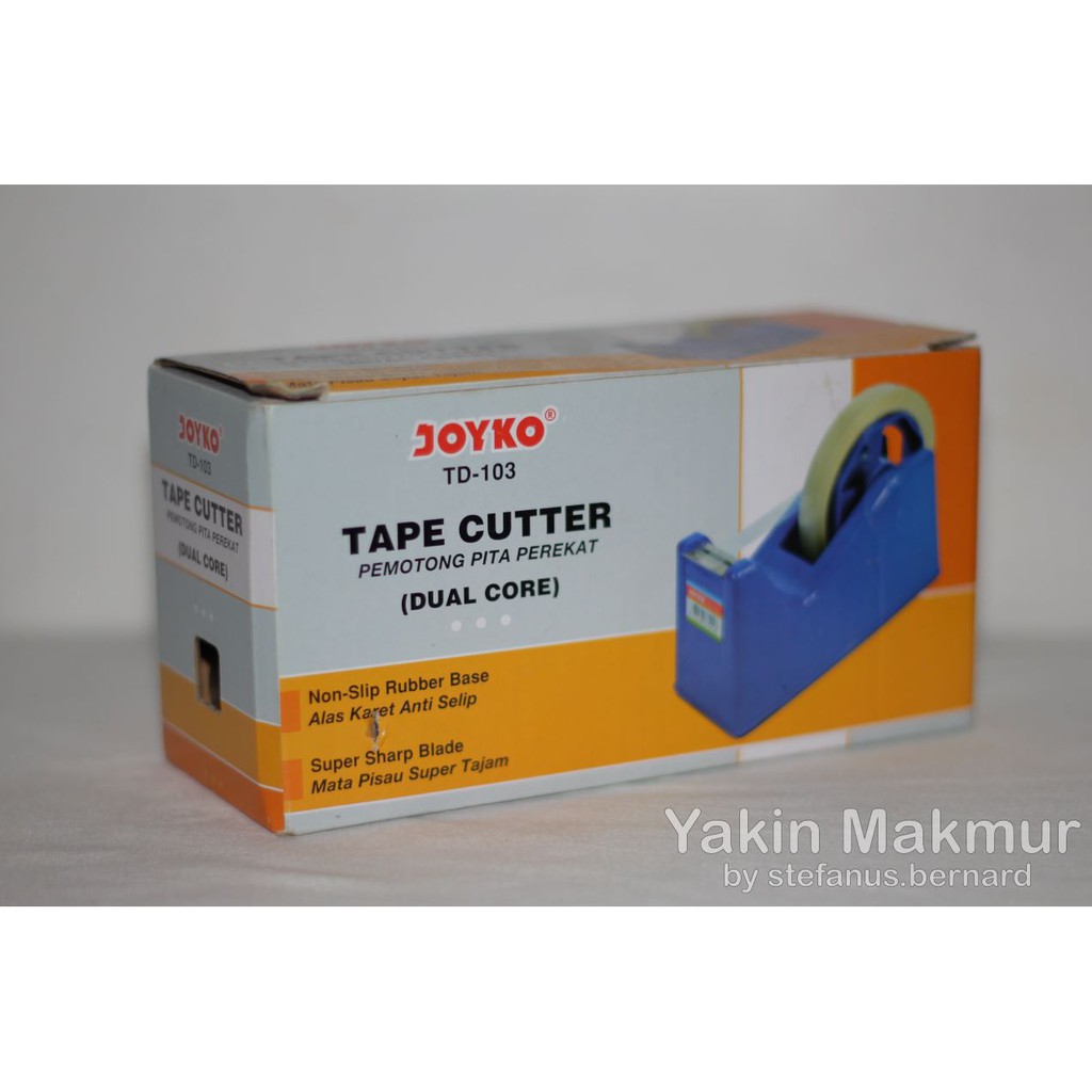 

JOYKO TAPE CUTTER DISPENSER PEMOTONG SELOTIP