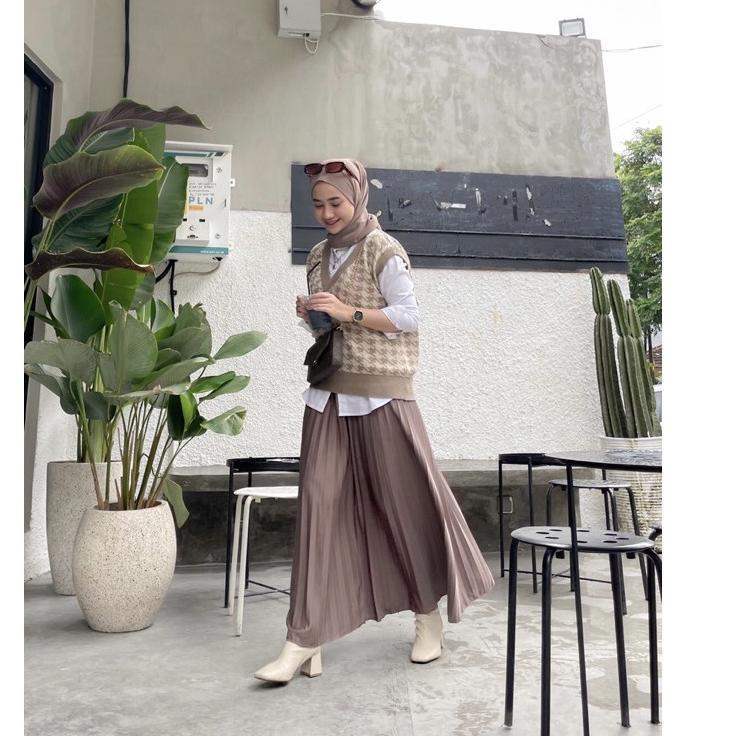 Idk9K4w--BEST SELLER - JENNIE VEST KNIT / ROMPI RAJUT / KOREAN STYLE / ATASAN WANITA KEKINIAN / ROMP