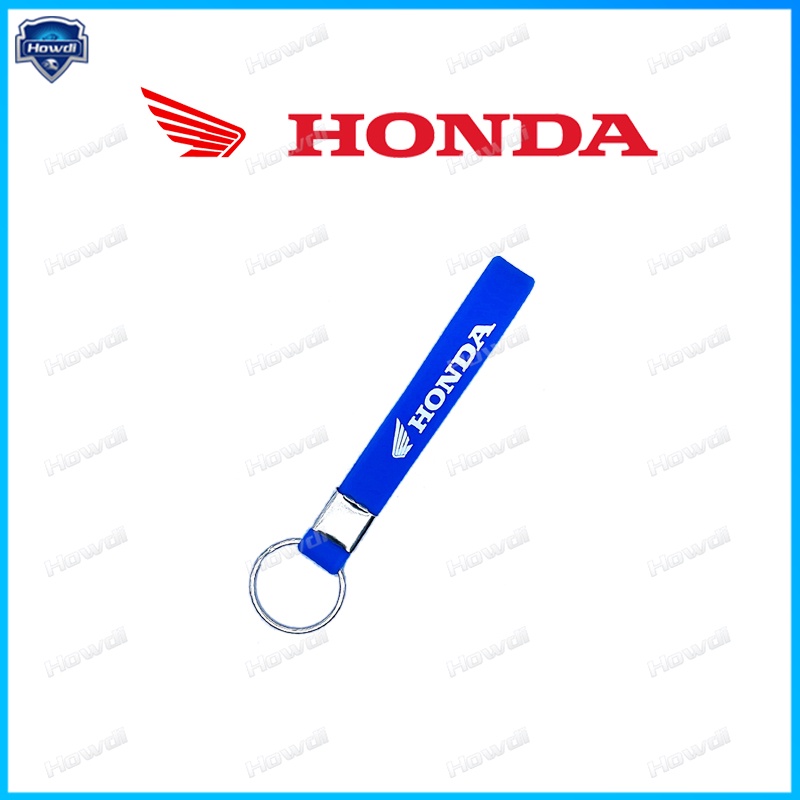 Gantungan Kunci Mobil Bahan Silikon Dengan logo Honda