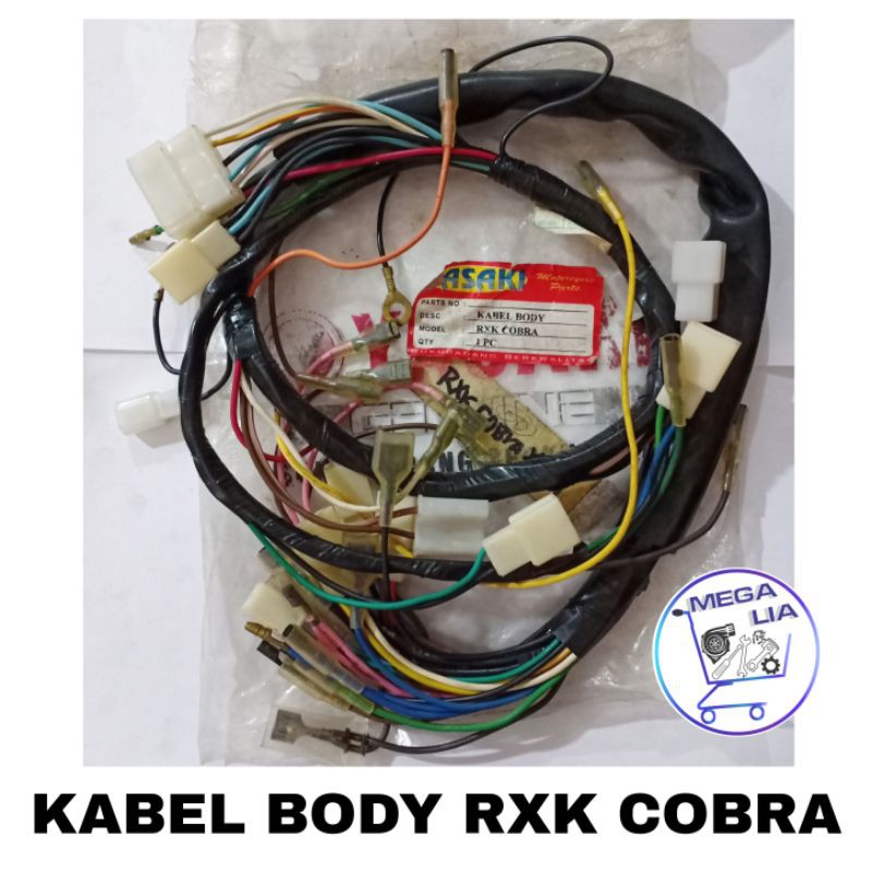 Kable Body / Kabel Bodi RXK COBRA RXKing Cobra RX King Cobra 6 VOLT 1 TR Yazaki