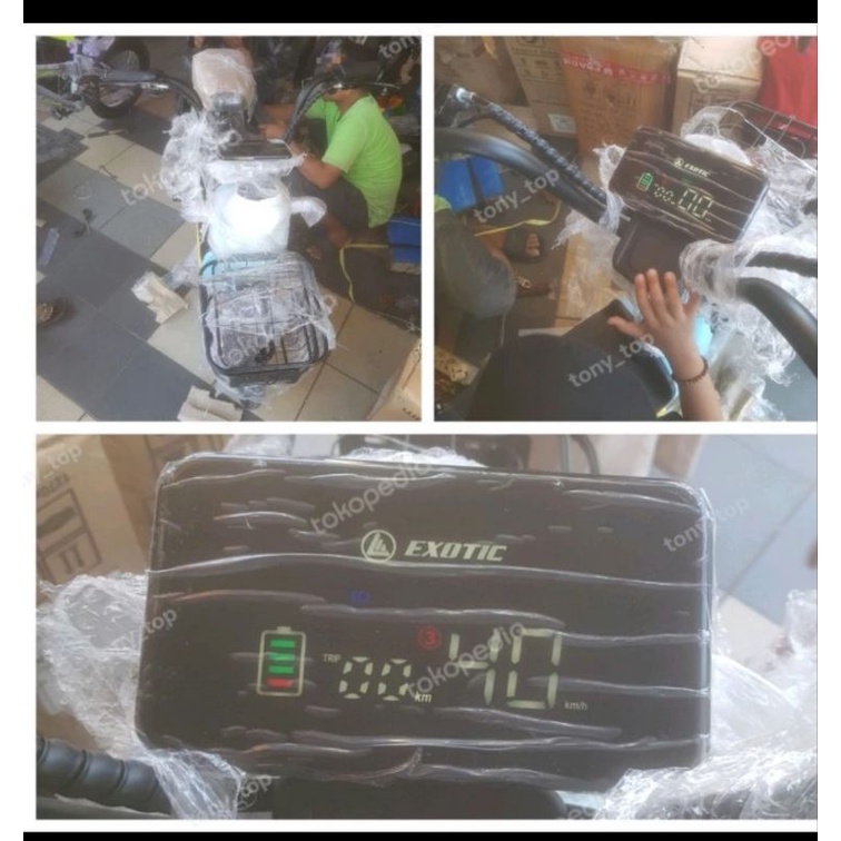 Sepeda Listrik Ebike Pasific Exotic Nimbuz Illution Illusion Ilusi Aki