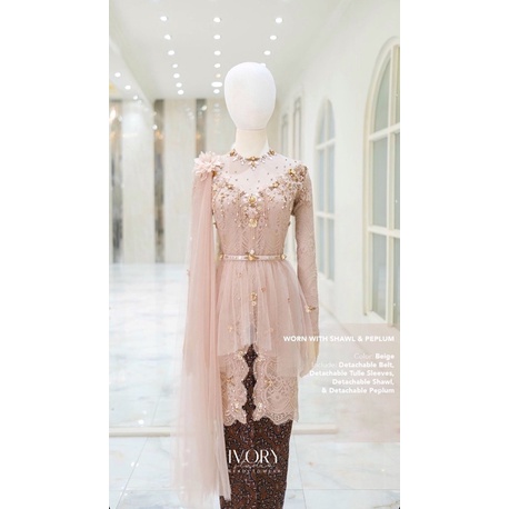 Sewa Kebaya Ivory Studio Azumi