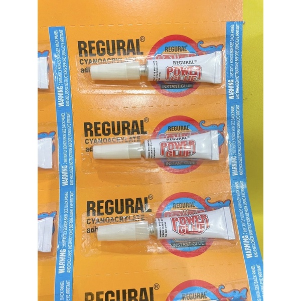 lem besi regural / power glue instant glue / lem metal / lem kaca / lem kayu