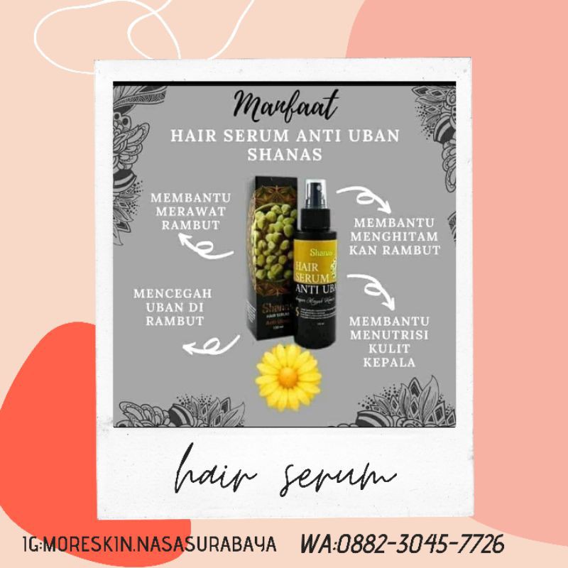 HAIR SERUM ANTI UBAN