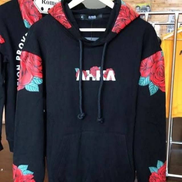 ahha rose hoodie