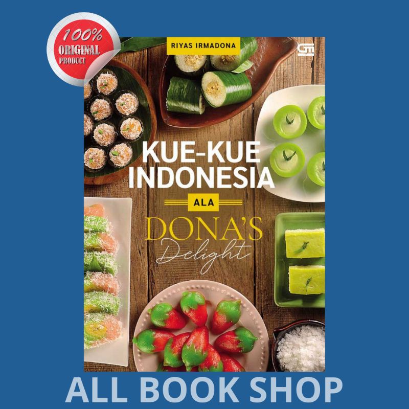 Buku Kue-Kue Indonesia Ala Dona'S Delight