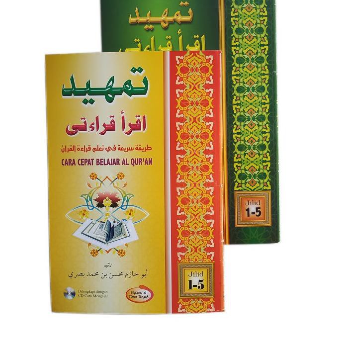 Special Price - Buku Tamhid Iqro' Qiroati Jilid 1-5 - Cara Cepat Belajar Al Qur'an