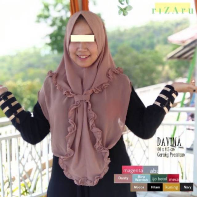 Kerudung Khimar Shonia