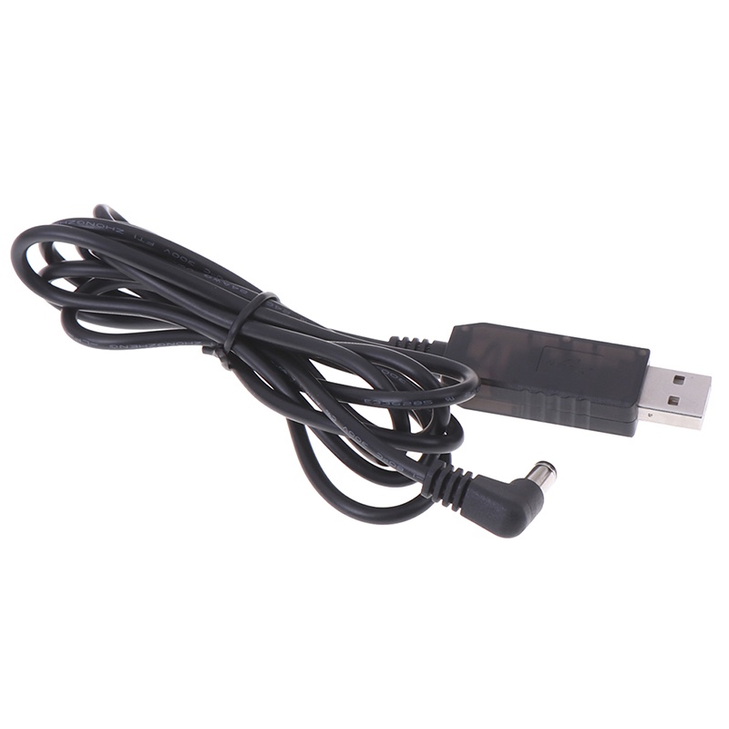 Deid Kabel Konverter Konektor jack step up USB dc 5v Ke dc 9v 12v 2.1x5.5mm
