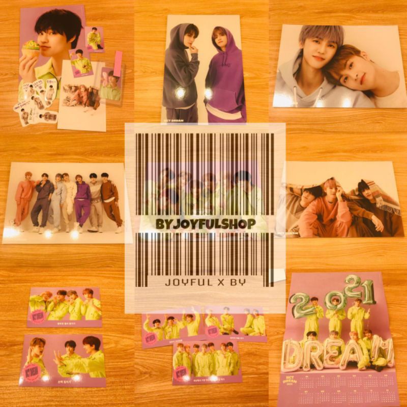 [[READY] Season Greetings NCT DREAM SG 2021 Poster chenle set game card