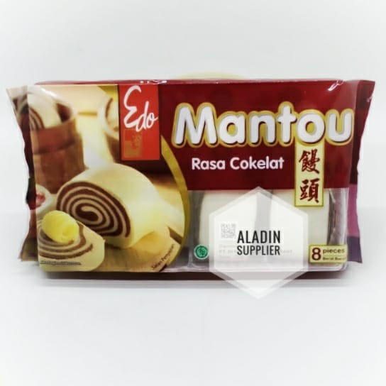 

Mantau Edo Coklat isi 8 pcs