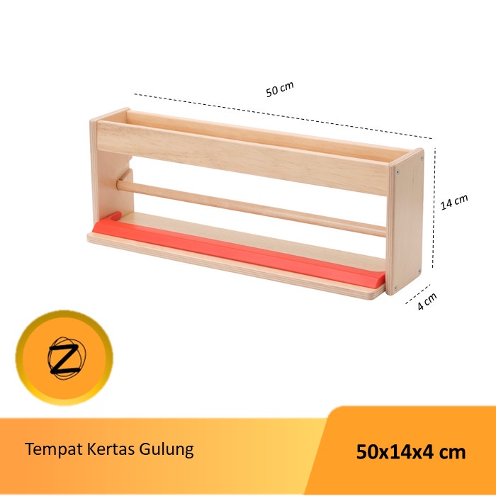 

Tempat Kertas Gulung Dengan Wadah Penyimpanan 50x13x18 cm