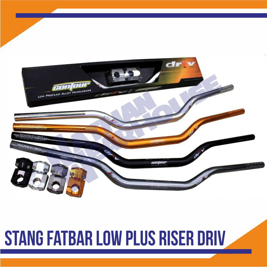 STANG FATBAR PLUS RISER DRIV TYPE LOW COUNTOUR