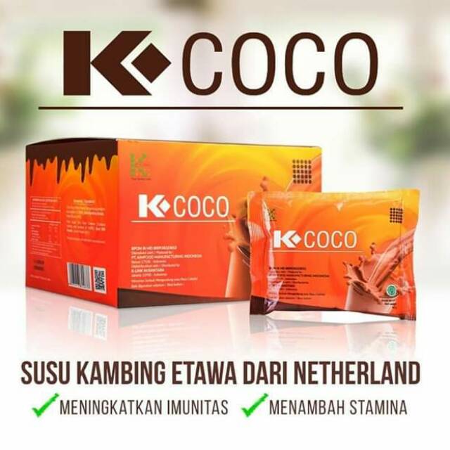 

K-COCO Susu Kambing Etawa Dengan Rasa Coklat Yang Nikmat