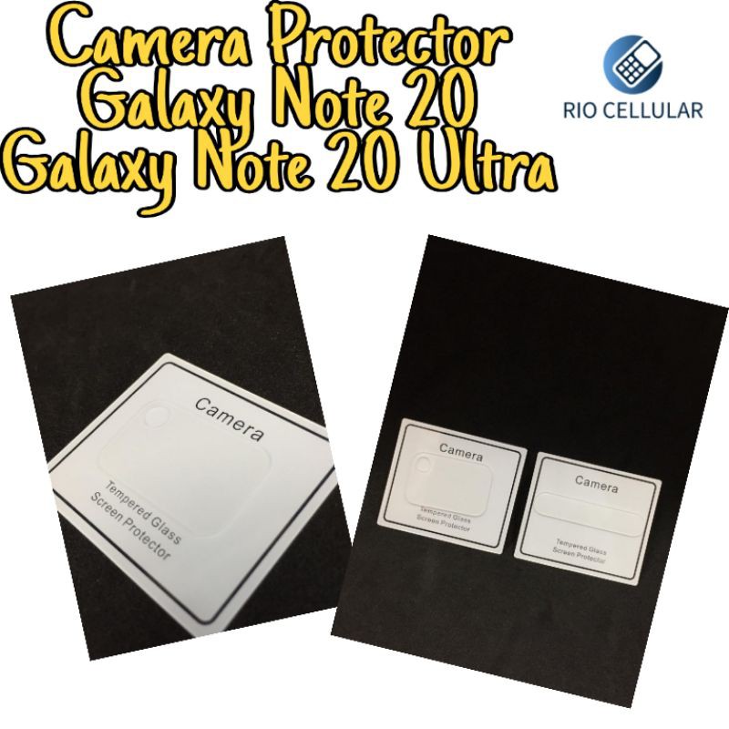 Camera Protection Samsung Galaxy Note 20 &amp; Note 20 Ultra Flexi  Tempered Glass