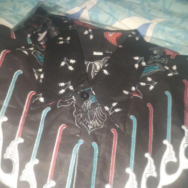 Maura Couple - Sania Ruffle Batik Couple Ori Ndoro Jowi Garansi Termurah Shopee - Batik Modern Solo