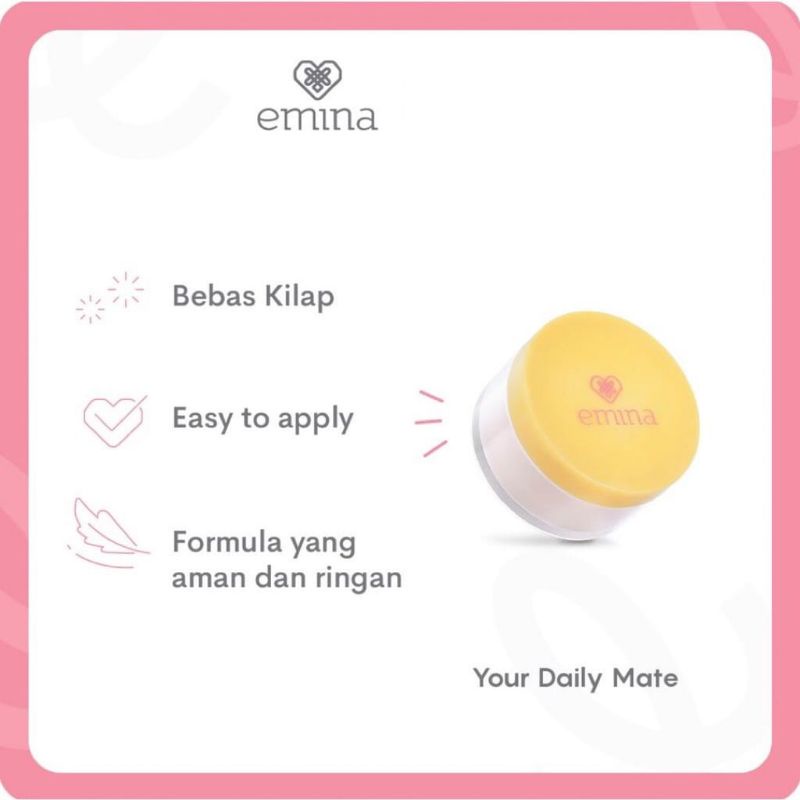 Emina Daily Matte Loose Powder 20 g - Bedak Tabur