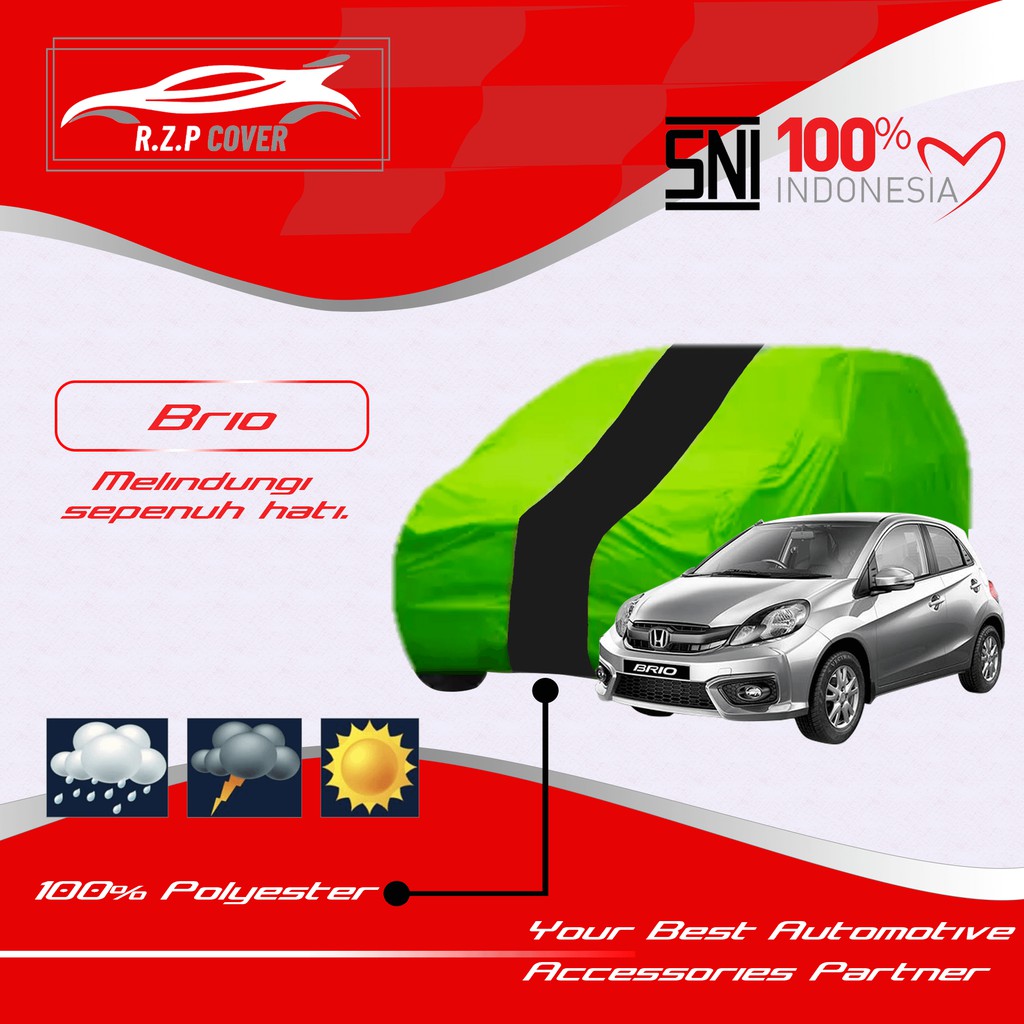 BODY COVER MOBIL BRIO SELIMUT MOBIL BRIO SARUNG MOBIL BRIO