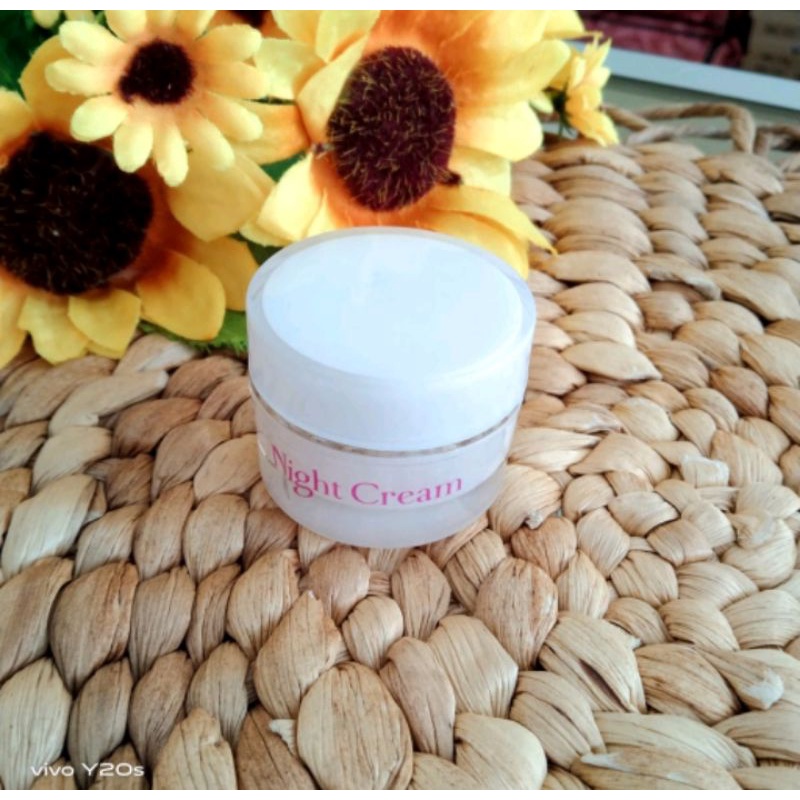 ORIGINAL 100% ECER NIGHT CREAM MARWAH OILY BRIGHT BTT ATT